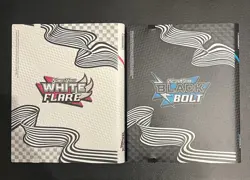 Pokemon TCG Scarlet Violet Black Bolt & White Flare Binders Set (Binders Only) - Image 2