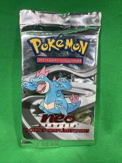 Pokemon Feraligatr Neo Genesis Booster Pack SEALED -French WOTC TCG - Image 1