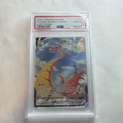 Pokemon Centiskorch VMAX TG15/TG30 Lost Origin TG Full Art Holo PSA 10 - Image 1