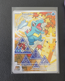 Totodile 048 - First Partner Illustration Collection Series 2 Pokemon Card - Image 1