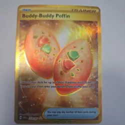 💎 Buddy-Buddy Poffin 223/167 Pokemon Twilight Masquerade Hyper Rare💎 - Image 1
