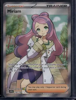 Pokemon TCG - Miriam - 238/198 - Ultra Rare (Full Art) - Scarlet & Violet - NM - Image 1