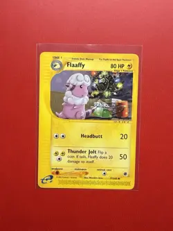 2002 Pokemon Expedition Base Set Flaaffy 77/165 LP - Image 1