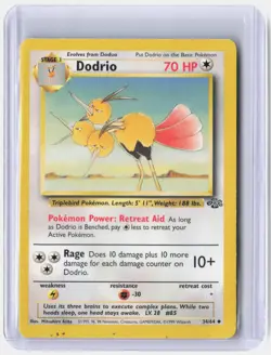 Dodrio 34/64 Uncommon Jungle Pokemon Lightly Played - Image 1