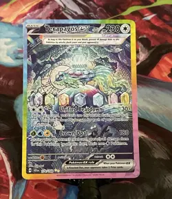 Terapagos ex 170/142 Sv07: Stellar Crown Special Illustration Rare Holo ENG - Image 1