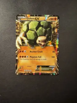 Pokemon TCG XY Generations Golem EX Holo Ultra Rare 46/83 LP - Image 1