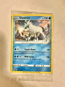 Glastrier 051/196 Holo Holo Rare (Sealed) Cards & Products Pokemon NM - Image 1