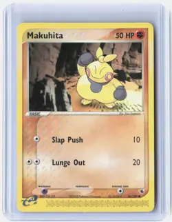 Makuhita 56/109 Common Ruby & Sapphire Pokemon Near Mint - Image 1