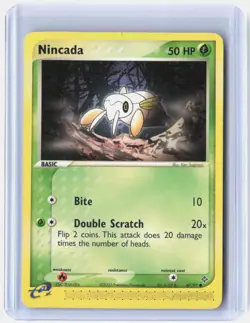 Nincada 67/97 Common Dragon Pokemon Near Mint - Image 1