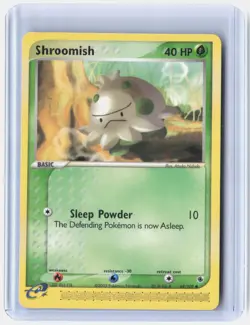 Shroomish 69/109 Common Ruby & Sapphire Pokemon Near Mint - Image 1