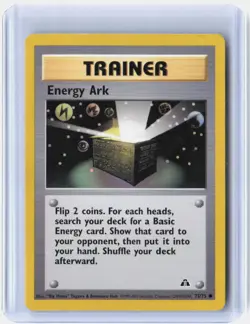 Energy Ark 75/75 Common Neo Discovery Pokemon Unlimited Near Mint - Image 1