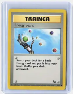 Energy Search 59/62 Common Fossil Pokemon Unlimited Near Mint - Image 1