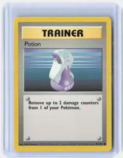 Potion 94/102 Common Base Set Unlimited Pokemon Near Mint - Image 1