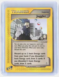 Juggler 126 Uncommon Aquapolis Pokemon Near Mint - Image 1