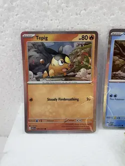 Pokemon Ascended Heroes Starter Promo Lot – Totodile Chikorita Tepig + Trio Pin - Image 2