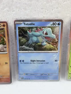 Pokemon Ascended Heroes Starter Promo Lot – Totodile Chikorita Tepig + Trio Pin - Image 3