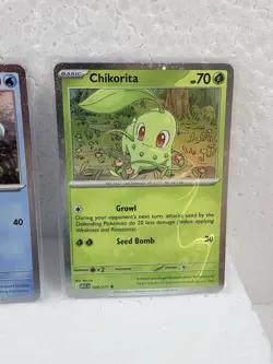 Pokemon Ascended Heroes Starter Promo Lot – Totodile Chikorita Tepig + Trio Pin - Image 4