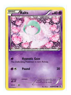 Ralts RC8/RC25 Common Holo Legendary Treasures: Radiant Collection Pokemon LP - Image 1