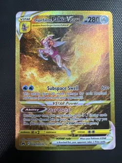 Origin Forme Palkia VSTAR GG67/GG70 Crown Zenith Galarian Gallery Holo NM - Image 1