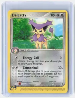 Delcatty 29/109 Uncommon Ruby & Sapphire Pokemon Near Mint - Image 1