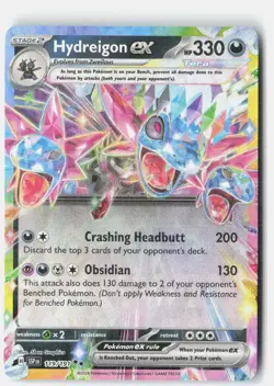 Hydreigon ex 119/191 Double Rare Surging Sparks Pokemon Near Mint - Image 1