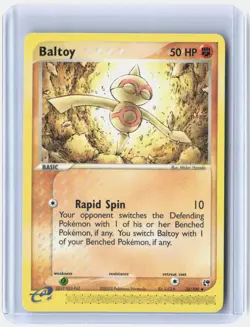Baltoy 32/100 Uncommon Sandstorm Pokemon Near Mint - Image 1