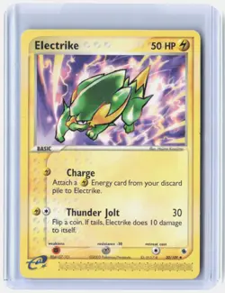 Electrike 30/109 Uncommon Ruby & Sapphire Pokemon Near Mint - Image 1