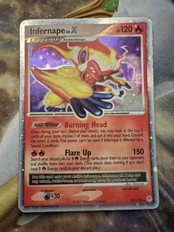 Infernape Lv.X - 121/130 - Pokemon Diamond & Pearl Ultra Rare MP FREE SHIPPING - Image 1