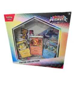 Pokemon TCG SV8.5 Prismatic Evolutions Poster Collection Box Factory Sealed - Image 1
