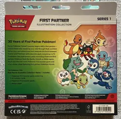 Pokemon TCG First Partner Illustration Collection Series 1 Box NEW & SEALED - Image 2