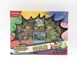 Pokemon Mega Evolution Ascended Heros First Partners Pin Collection Box - Image 1