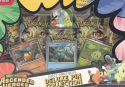 Pokemon Mega Evolution Ascended Heros First Partners Pin Collection Box - Image 5