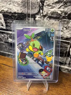 Pokemon 1st Partner Illustration Turtwig 040 Me: Mega Evolution Promo Holo - Image 1