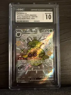 Forretress EX - 2023 Pokemon 320/190 Shiny Treasure ex JP CGC Graded 10 GEM - Image 1