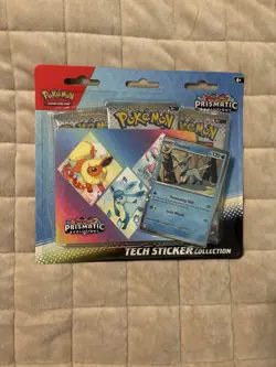 Pokemon TCG Prismatic Evolutions Tech Sticker Collection - Glaceon |BRAND NEW - Image 1
