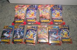 Scarlet & Violet Surging Sparks Pokemon X10 Booster Pack NEW Sealed X 10 - Image 1