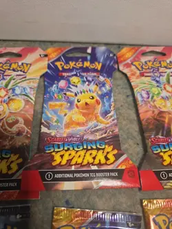 Scarlet & Violet Surging Sparks Pokemon X10 Booster Pack NEW Sealed X 10 - Image 3