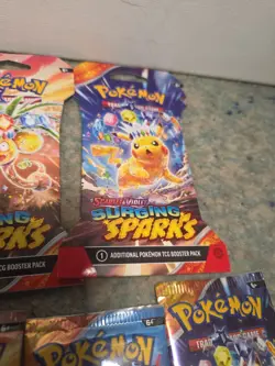 Scarlet & Violet Surging Sparks Pokemon X10 Booster Pack NEW Sealed X 10 - Image 5