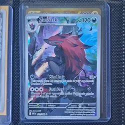 Pokemon Zoroark Card 143/086 White Flare Illustration Rare - NM Condition - - Image 1