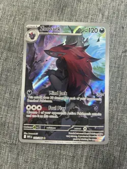 Pokemon TCG Zoroark 143/086 SV White Flare Illustration Rare Card English - Image 1