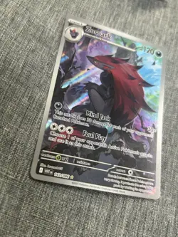 Pokemon TCG Zoroark 143/086 SV White Flare Illustration Rare Card English - Image 2