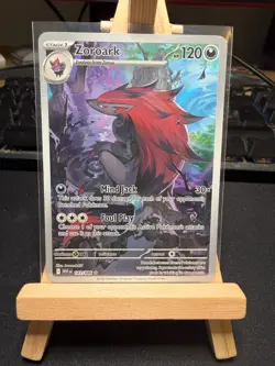 Pokemon TCG Zoroark 143/086 - Illustration Rare - White Flare - NM - Image 1