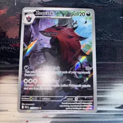 Zoroark 143/086 White Flare Illustration Rare English - Near Mint - Image 1