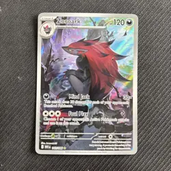 Pokemon TCG Zoroark 143/086 SV White Flare Illustration Rare Card English - Image 1