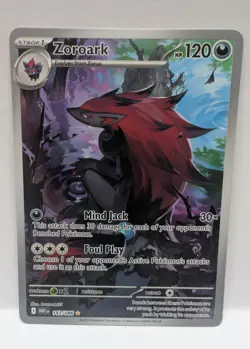 Pokemon TCG White Flare Zoroark 143/086 Holo Illustration Rare - Image 1