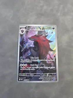Zorua 142/086 & Zoroark 143/086- Pokemon White Flare Illustration rare Card NM - Image 1