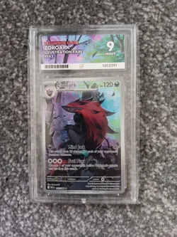 ACE 9 Zoroark Card 143/086 White Flare Illustration Rare Mint Pokemon TCG - Image 1
