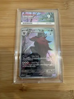 ACE 9 Zoroark Card 143/086 White Flare Illustration Rare Mint Pokemon TCG - Image 1
