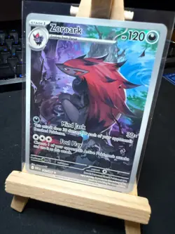 Pokemon TCG Zoroark 143/086 Illustration Rare – S&V White Flare Set – Near Mint - Image 1