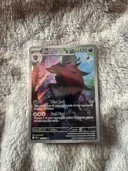 Pokemon TCG White Flare Zoroark Card 143/086 Illustration Rare - Image 1